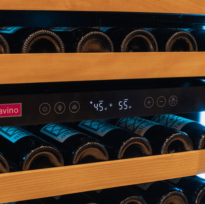 Allavino Reserva Series 172 Bottle Dual Zone Built - in Wine Refrigerator with Stainless Steel Door - Allavino - Buy at Wine Coolers Online
