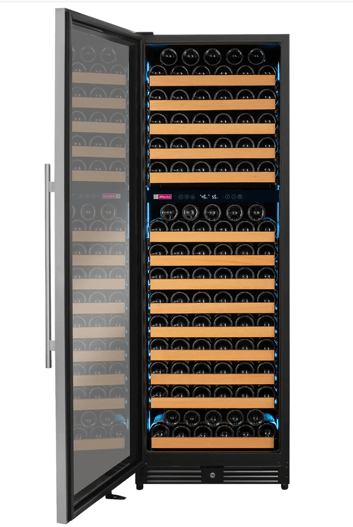 Allavino Reserva Series 172 Bottle Dual Zone Built - in Wine Refrigerator with Stainless Steel Door - Allavino - Buy at Wine Coolers Online