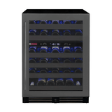 Allavino Reserva Series 50 Bottle Dual Zone Built - in Wine Cooler Refrigerator with Black Stainless Steel Door BDW5034D - 2BSR - Allavino - Buy at Wine Coolers Online