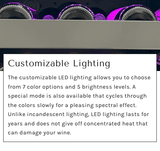 Allavino Reserva Series 50 Bottle Dual Zone Built - in Wine Cooler Refrigerator with Black Stainless Steel Door BDW5034D - 2BSR - Allavino - Buy at Wine Coolers Online