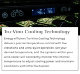 Allavino Reserva Series 50 Bottle Dual Zone Built - in Wine Cooler Refrigerator with Black Stainless Steel Door BDW5034D - 2BSR - Allavino - Buy at Wine Coolers Online