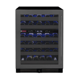 Allavino Reserva Series 50 Bottle Dual Zone Built - in Wine Cooler Refrigerator with Black Stainless Steel Door BDW5034D - 2BSR - Allavino - Buy at Wine Coolers Online