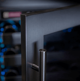 Allavino Reserva Series 50 Bottle Dual Zone Built - in Wine Cooler Refrigerator with Black Stainless Steel Door BDW5034D - 2BSR - Allavino - Buy at Wine Coolers Online