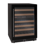 Allavino Reserva Series 50 Bottle Dual Zone Undercounter Wine Cooler Refrigerator with Black Glass Door BDW5034D - 2BGL - Allavino - Buy at Wine Coolers Online