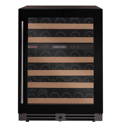 Allavino Reserva Series 50 Bottle Dual Zone Undercounter Wine Cooler Refrigerator with Black Glass Door BDW5034D - 2BGL - Allavino - Buy at Wine Coolers Online