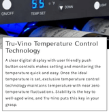 Allavino Reserva Series 50 Bottle Dual Zone Undercounter Wine Cooler Refrigerator with Black Glass Door BDW5034D - 2BGL - Allavino - Buy at Wine Coolers Online