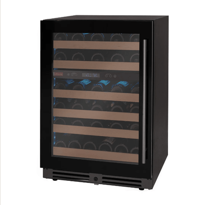 Allavino Reserva Series 50 Bottle Dual Zone Undercounter Wine Cooler Refrigerator with Black Glass Door BDW5034D - 2BGL - Allavino - Buy at Wine Coolers Online