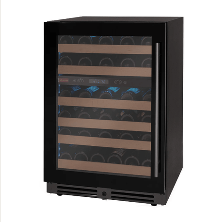 Allavino Reserva Series 50 Bottle Dual Zone Undercounter Wine Cooler Refrigerator with Black Glass Door BDW5034D - 2BGL - Allavino - Buy at Wine Coolers Online