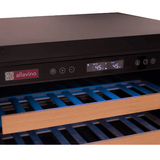 Allavino Reserva Series 50 Bottle Single Zone Built - in Wine Cooler Refrigerator with Black Glass Door - Allavino - Buy at Wine Coolers Online