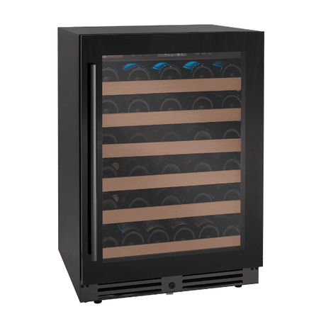 Allavino Reserva Series 50 Bottle Single Zone Built - in Wine Cooler Refrigerator with Black Glass Door - Allavino - Buy at Wine Coolers Online