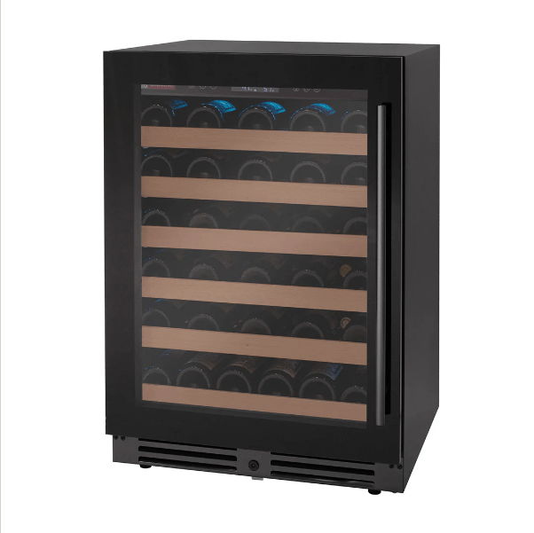 Allavino Reserva Series 50 Bottle Single Zone Built - in Wine Cooler Refrigerator with Black Glass Door - Allavino - Buy at Wine Coolers Online