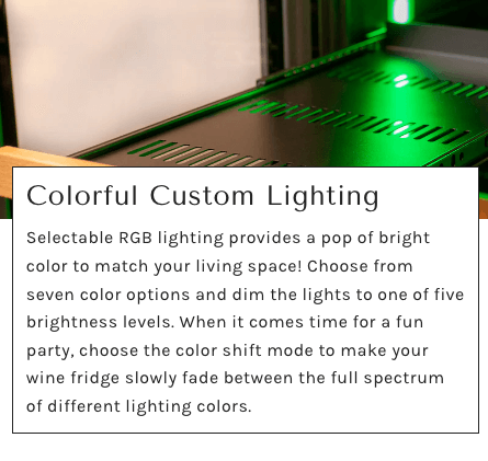 Allavino Reserva Series 50 Bottle Single Zone Built - in Wine Cooler Refrigerator with Black Glass Door - Allavino - Buy at Wine Coolers Online