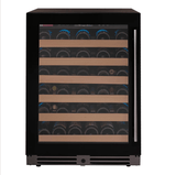 Allavino Reserva Series 50 Bottle Single Zone Built - in Wine Cooler Refrigerator with Black Glass Door - Allavino - Buy at Wine Coolers Online