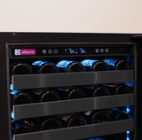 Allavino Reserva Series 50 Bottle Single Zone Built - in Wine Cooler Refrigerator with Black Stainless Door BDW5034S - 1BSL - Allavino - Buy at Wine Coolers Online