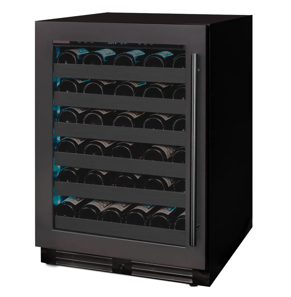 Allavino Reserva Series 50 Bottle Single Zone Built - in Wine Cooler Refrigerator with Black Stainless Door BDW5034S - 1BSL - Allavino - Buy at Wine Coolers Online