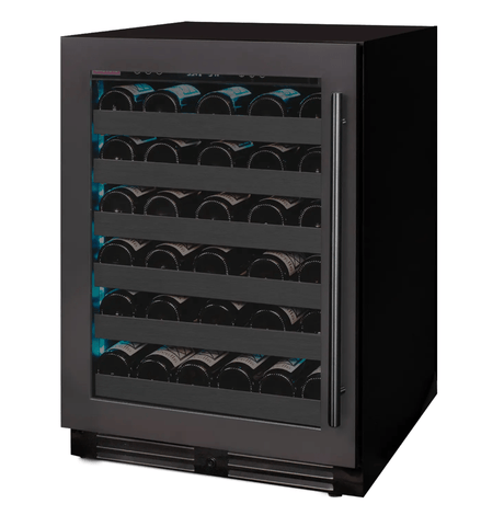 Allavino Reserva Series 50 Bottle Single Zone Built - in Wine Cooler Refrigerator with Black Stainless Door BDW5034S - 1BSL - Allavino - Buy at Wine Coolers Online