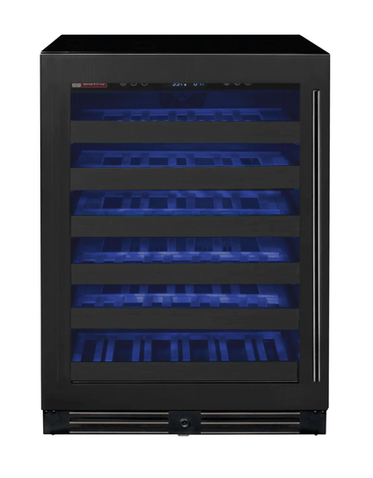 Allavino Reserva Series 50 Bottle Single Zone Built - in Wine Cooler Refrigerator with Black Stainless Door BDW5034S - 1BSL - Allavino - Buy at Wine Coolers Online