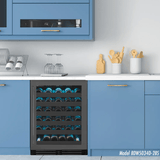 Allavino Reserva Series 50 Bottle Single Zone Built - in Wine Cooler Refrigerator with Black Stainless Door BDW5034S - 1BSL - Allavino - Buy at Wine Coolers Online