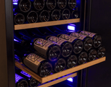 Allavino Side - by - Side Wine Vault with Solid Black Doors | 2X - KWR - 8185 - SD - Allavino - Buy at Wine Coolers Online