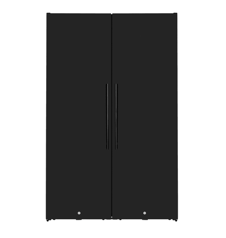 Allavino Side - by - Side Wine Vault with Solid Black Doors | 2X - KWR - 8185 - SD - Allavino - Buy at Wine Coolers Online