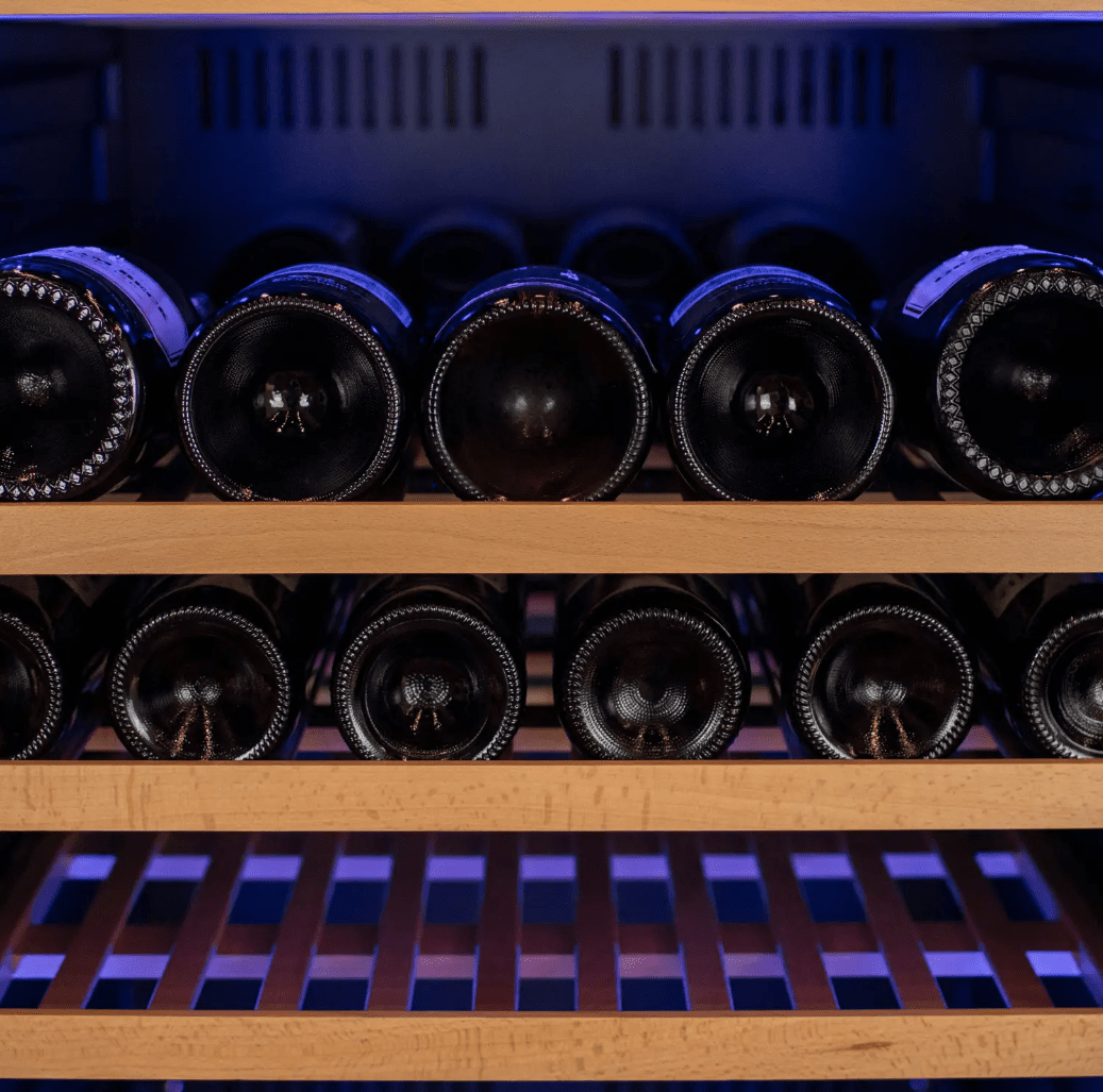 Allavino Side - by - Side Wine Vault with Solid Black Doors | 2X - KWR - 8185 - SD - Allavino - Buy at Wine Coolers Online