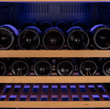 Allavino Side - by - Side Wine Vault with Solid Black Doors | 2X - KWR - 8185 - SD - Allavino - Buy at Wine Coolers Online