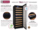 Allavino Vite Series 99 Bottle Dual Zone Freestanding Wine Cooler Refrigerator with Right Hinge Stainless Steel Door YHWR99 - 2SR20 - Allavino - Buy at Wine Coolers Online