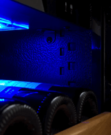 Allavino Vite Series 99 Bottle Dual Zone Freestanding Wine Cooler Refrigerator with Right Hinge Stainless Steel Door YHWR99 - 2SR20 - Allavino - Buy at Wine Coolers Online