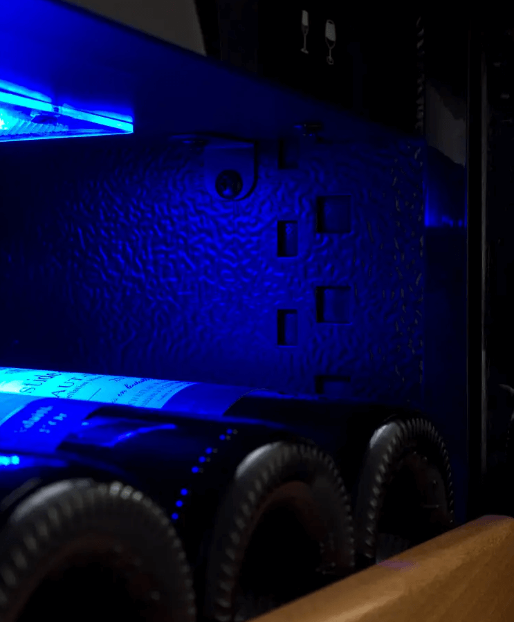 Allavino Vite Series 99 Bottle Dual Zone Freestanding Wine Cooler Refrigerator with Right Hinge Stainless Steel Door YHWR99 - 2SR20 - Allavino - Buy at Wine Coolers Online