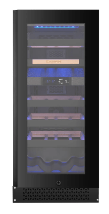 Cavavin VINOA 24 - Bottle Wine Cooler with Black Glass Door - Cavavin - Buy at Wine Coolers Online