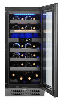 Cavavin VINOA 24 - Bottle Wine Cooler with Dark Grey Glass Door - Cavavin - Buy at Wine Coolers Online