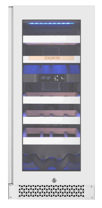Cavavin VINOA 24 - Bottle Wine Cooler with White Glass Door - Cavavin - Buy at Wine Coolers Online