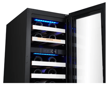 Cavavin VINOA 24 - Bottle Wine Cooler with White Glass Door - Cavavin - Buy at Wine Coolers Online