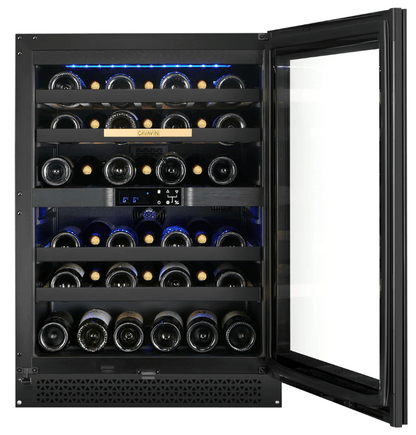 Cavavin VINOA 41 - Bottle Black Glass Door Wine Cooler - Cavavin - Buy at Wine Coolers Online