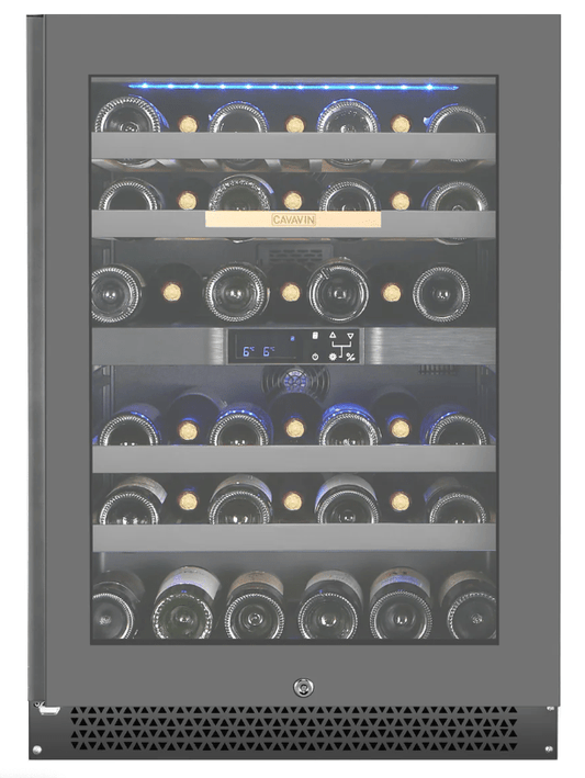 Cavavin VINOA 41 - Bottle Dark Grey Wine Cooler - Cavavin - Buy at Wine Coolers Online