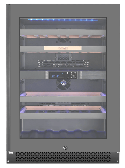 Cavavin VINOA 41 - Bottle Dark Grey Wine Cooler - Cavavin - Buy at Wine Coolers Online