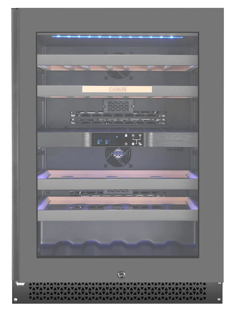 Cavavin VINOA 41 - Bottle Dark Grey Wine Cooler - Cavavin - Buy at Wine Coolers Online