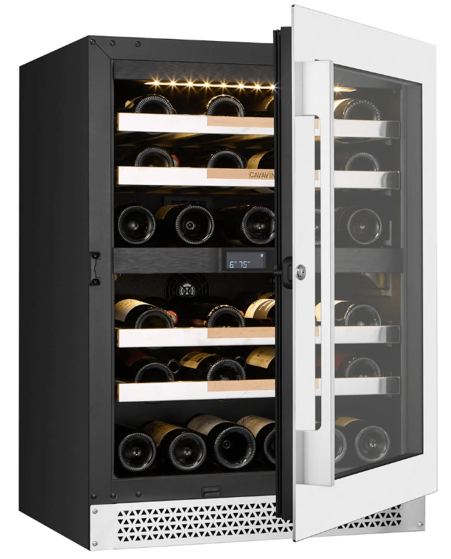Cavavin VINOA 41 - Bottle Stainless Door Wine Cooler - Cavavin - Buy at Wine Coolers Online