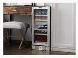15 Inch Dual Zone Wine Cooler by Empava EMPV - WC02D - Empava - Buy at Wine Coolers Online