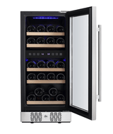 15 Inch Dual Zone Wine Cooler by Empava EMPV - WC02D - Empava - Buy at Wine Coolers Online