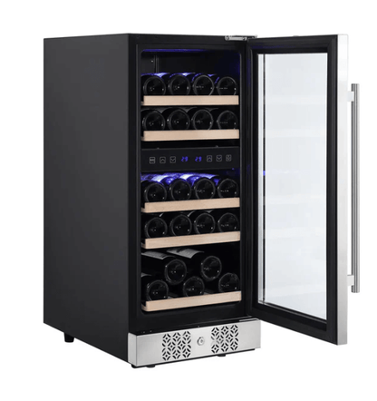 15 Inch Dual Zone Wine Cooler by Empava EMPV - WC02D - Empava - Buy at Wine Coolers Online