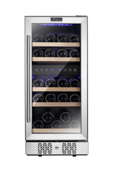 15 Inch Dual Zone Wine Cooler by Empava EMPV - WC02D - Empava - Buy at Wine Coolers Online