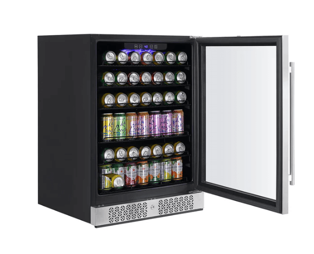24 Inch Beverage Fridge by Empava EMPV - BR02S - Empava - Buy at Wine Coolers Online