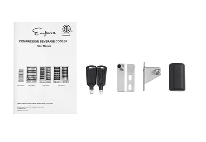 24 Inch Beverage Fridge by Empava EMPV - BR02S - Empava - Buy at Wine Coolers Online