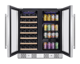 Dual Zone Wine & Beverage Cooler by Empava EMPV - BR04D - Empava - Buy at Wine Coolers Online