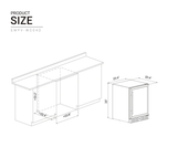 Empava EMPV - WC04D 24 Dual Zone Wine & Beverage Cooler - Empava - Buy at Wine Coolers Online