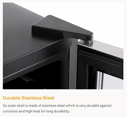 Empava EMPV - WC05S 127 - Bottle Single Zone Wine Refrigerator - Empava - Buy at Wine Coolers Online