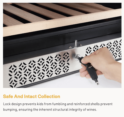 Empava EMPV - WC05S 127 - Bottle Single Zone Wine Refrigerator - Empava - Buy at Wine Coolers Online