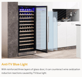 Empava EMPV - WC06D Dual Zone Wine Cooler 116 - Bottle Capacity - Empava - Buy at Wine Coolers Online