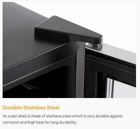 Empava EMPV - WC06D Dual Zone Wine Cooler 116 - Bottle Capacity - Empava - Buy at Wine Coolers Online